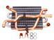 Теплообмінник Chaffoteaux Alixia 24 FF, Alixia S 18 FF, Alixia Simple S 24 FF (46.186) 65113395 фото 1