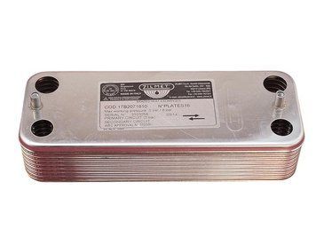 Теплообмінник вторинний Chaffoteaux Nectra / Ганна (16 пластин) Zilmet (17B2071610) (45.144) 17B2071610 фото