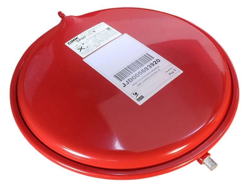 Розширювальний бак турбованих котлів Westen, Baxi ➣ 6 л G3/8 (2.34) 5695230/5693920, 7606060 фото