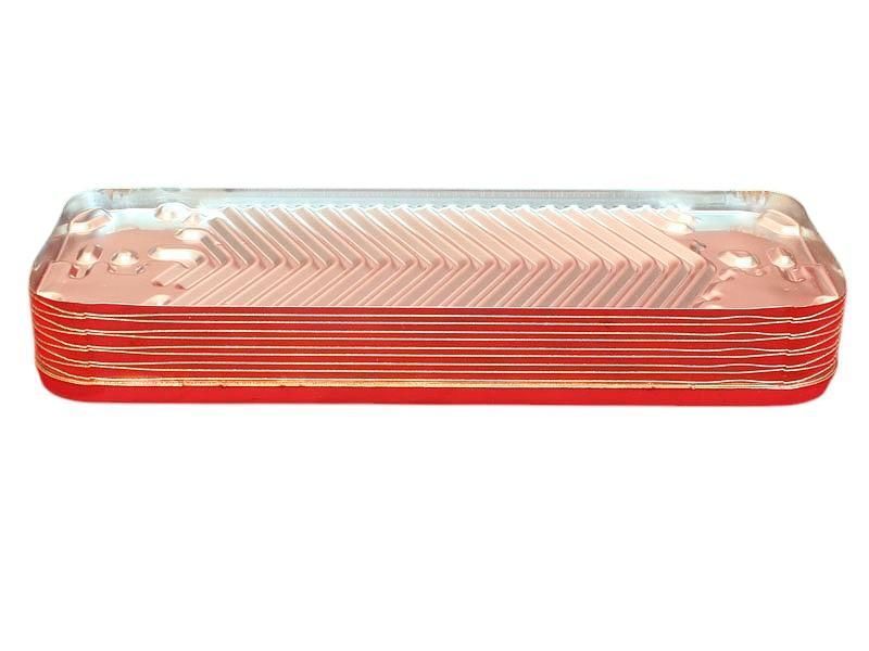 Теплообмінник вторинний Demrad / Protherm (10 пластин) (D020116522, D020116523, 0020119605) (45.204) D020116522, D020116523, 0020119605 фото