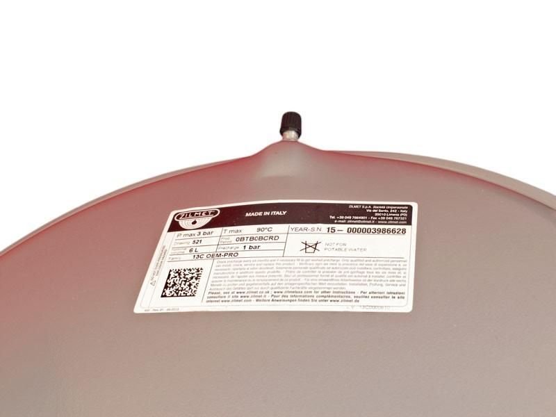Розширювальний бак для газових котлів 6 л, G3/8 (2.28) 13C0000600 фото