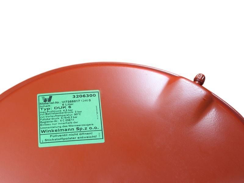 Розширювальний бак Viessmann Vitopend WH1D ➣ 6 л, G3/8 (2.53) 7831308 фото