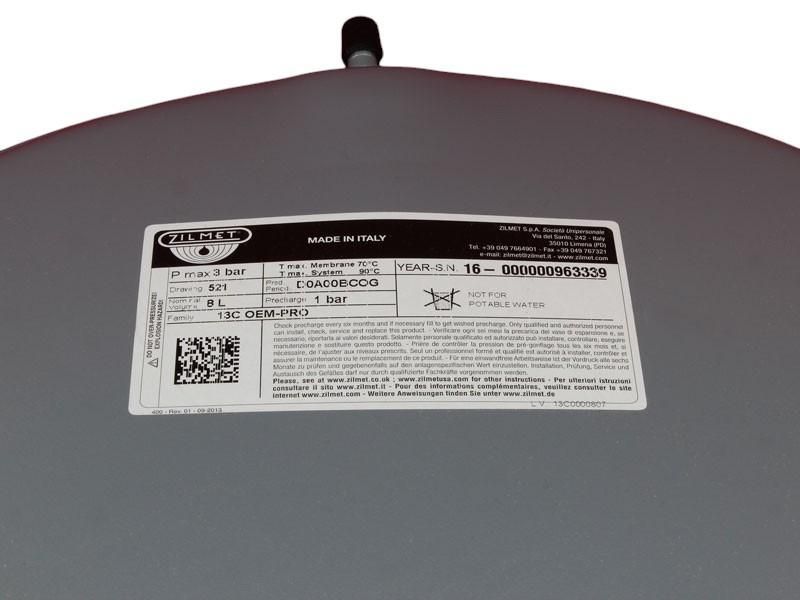 Бак для котлів Biasi, Chaffoteaux, Ariston, Hermann, Demrad (2.8) 13C0000826 / 13C0000807 фото